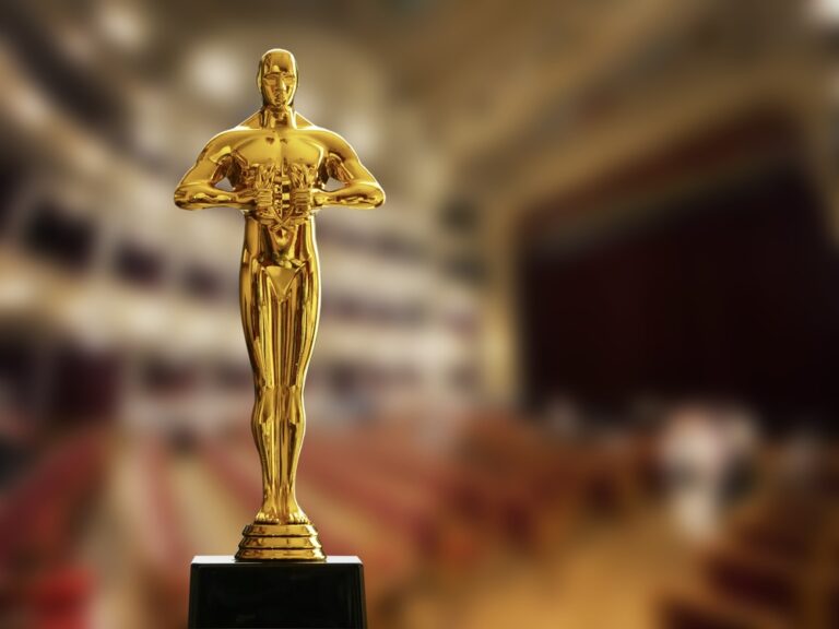 Los,Angeles,,Usa,-,03,03,2025:,Oscar,Award,Golden